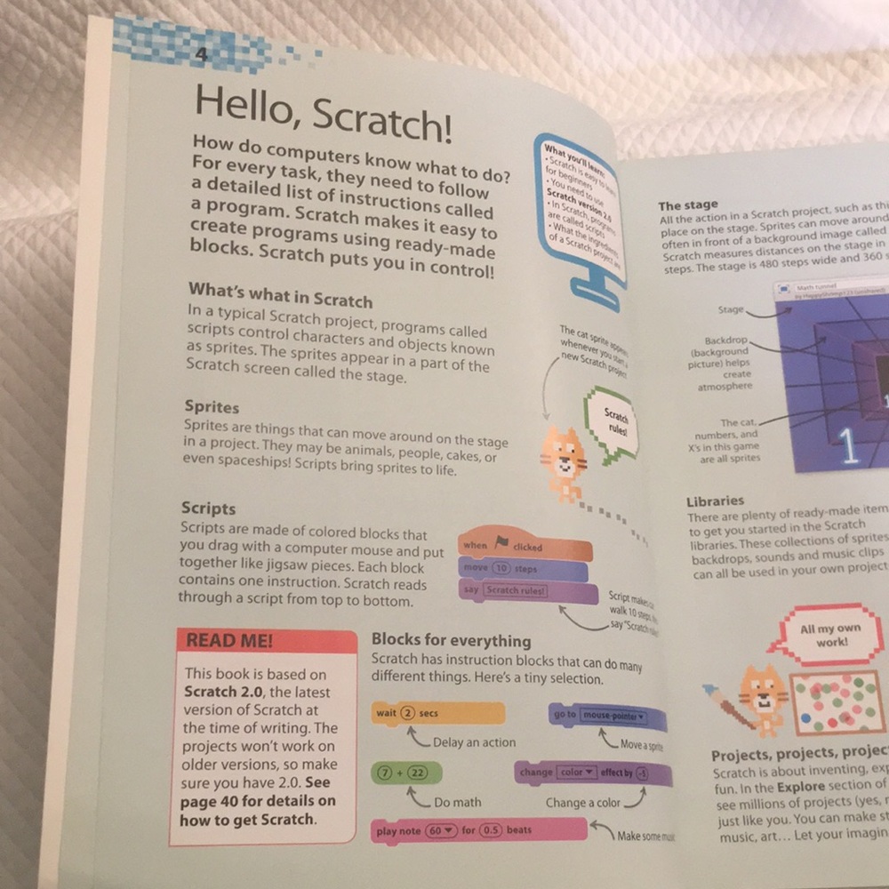 Coding Projects in Scratch and Workbook - Picture 11 of 14